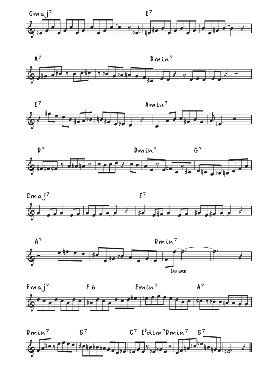 Dixieland delights - 10 jazz etudes - Concert pitch Small Ensemble scores gallery preview page 6