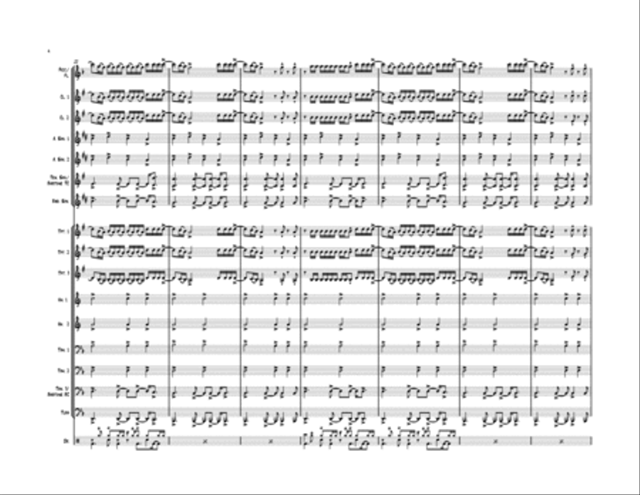 Rockstar Marching Band scores gallery preview page 5