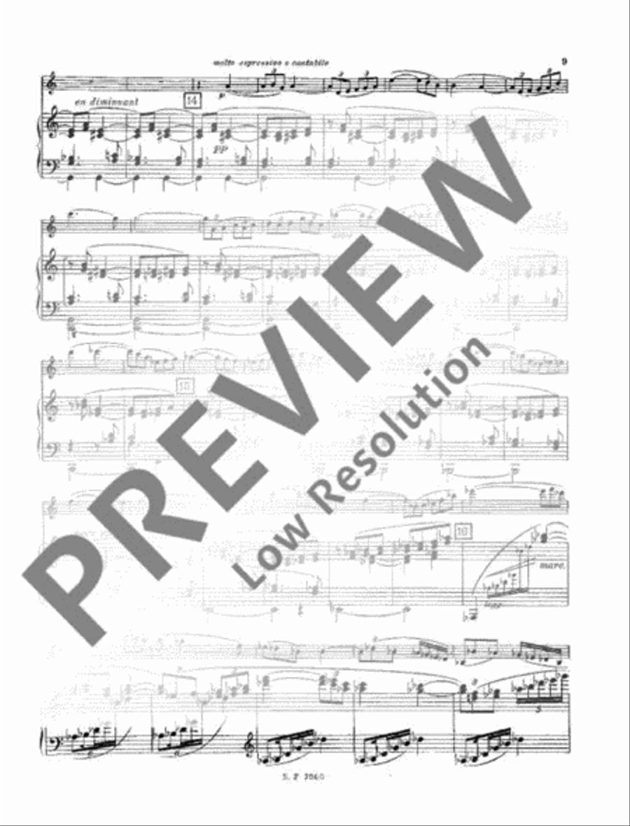Poème héroïque Poème héroïque Piano scores gallery preview page 10