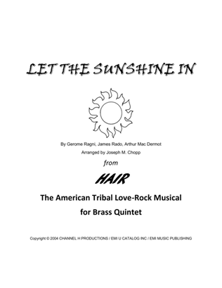 Book cover for Let The Sunshine