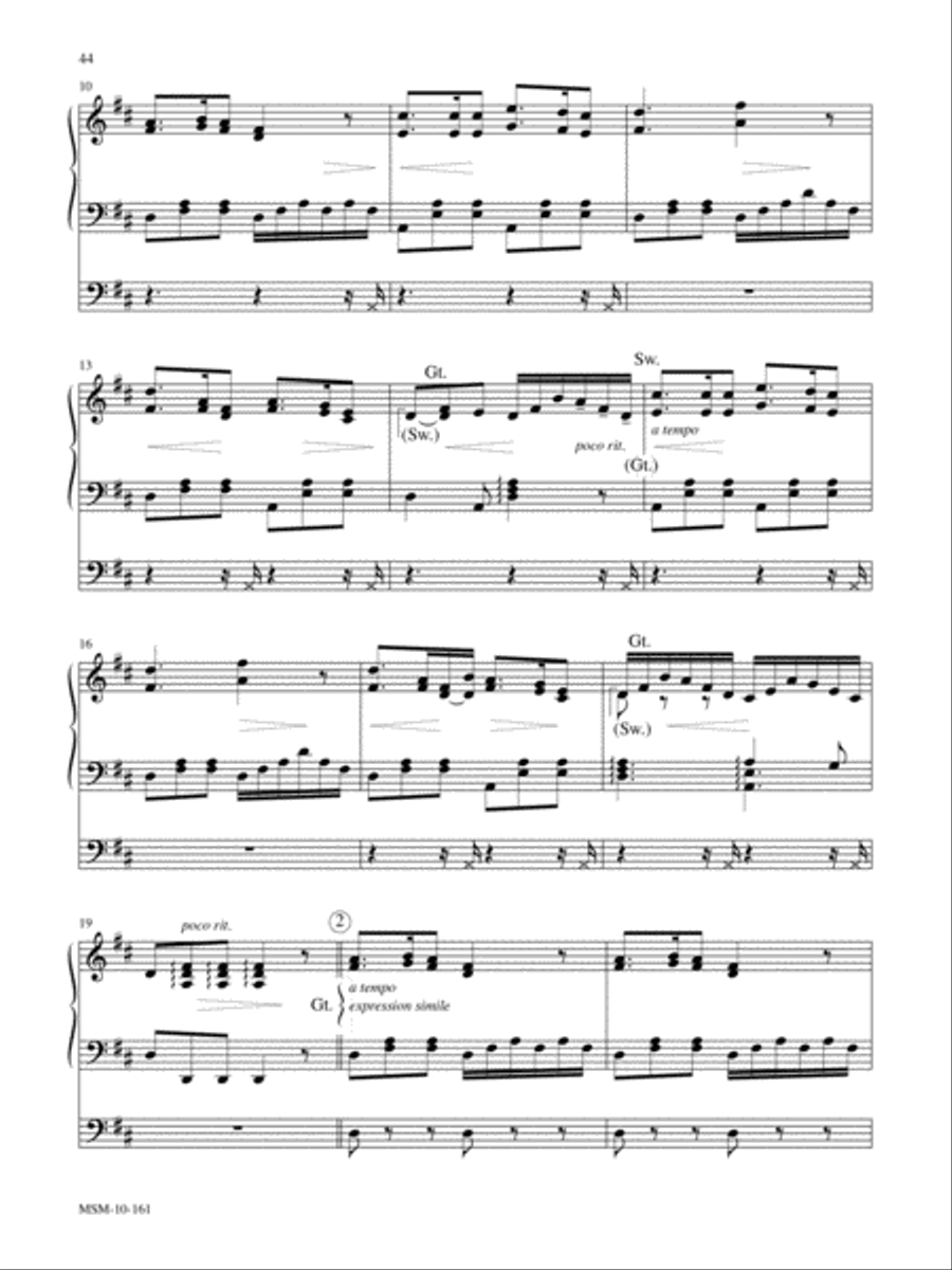 Christmas Joy Organ scores gallery preview page 12