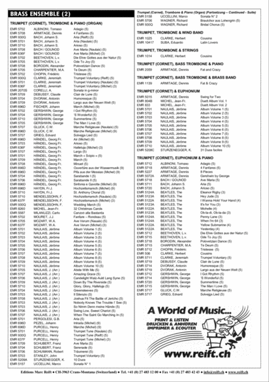 9 Duets 9 Duets Brass Ensemble scores gallery preview page 9