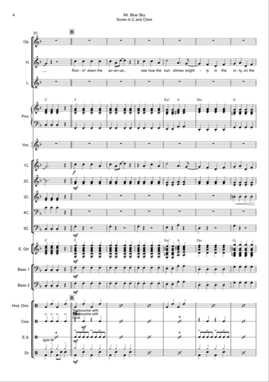 Mr. Blue Sky School and Community scores gallery preview page 4