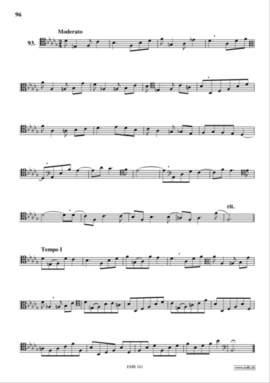 Studies in all Clefs Trombone Solo scores gallery preview page 42