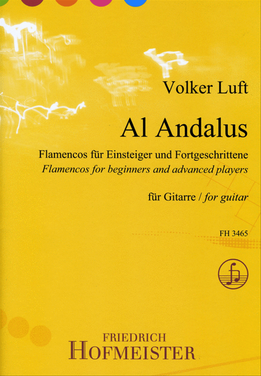 Al Andalus Guitar Tablature scores gallery preview page 1