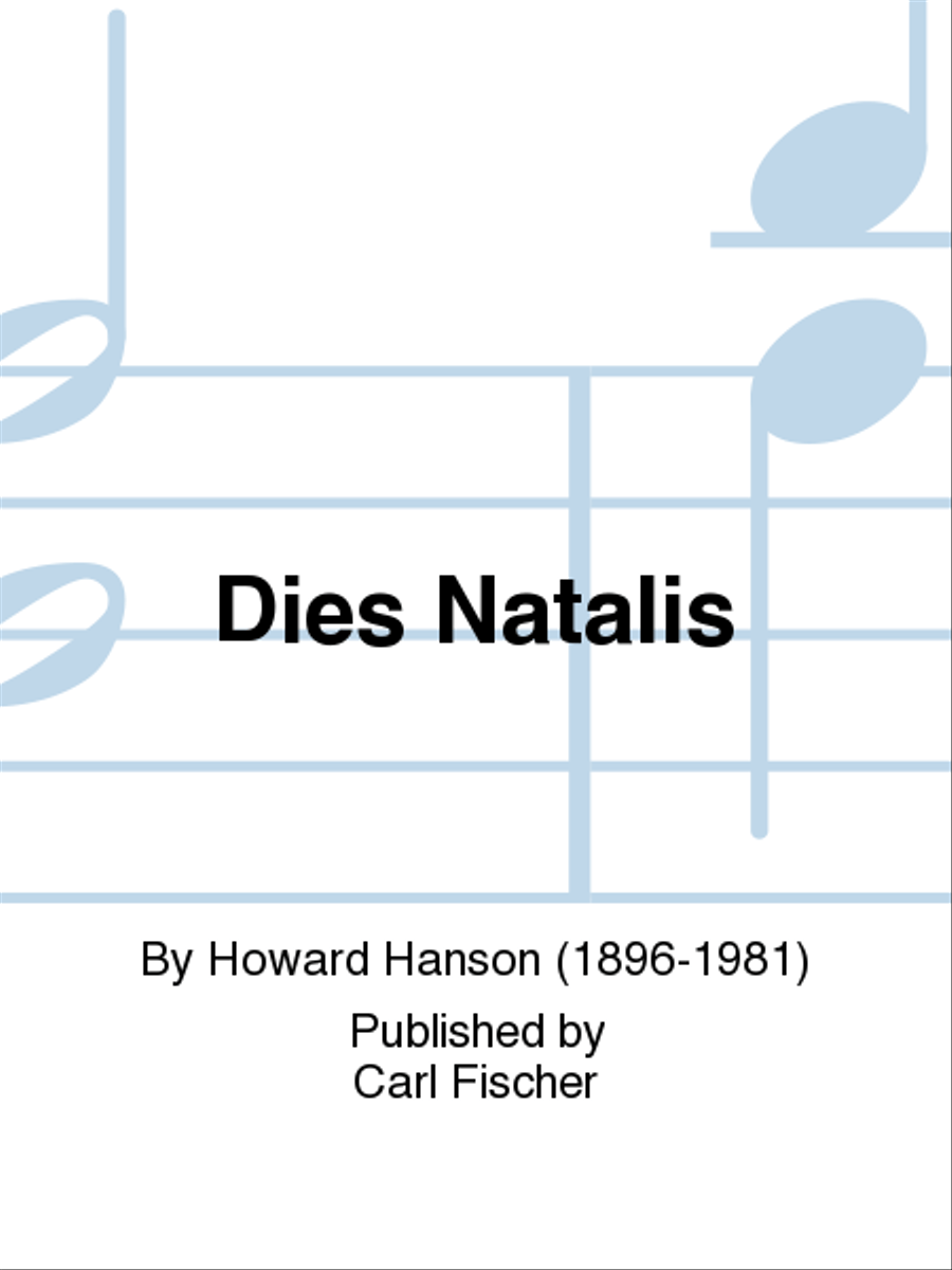 Dies Natalis Concert Band scores gallery preview page 1