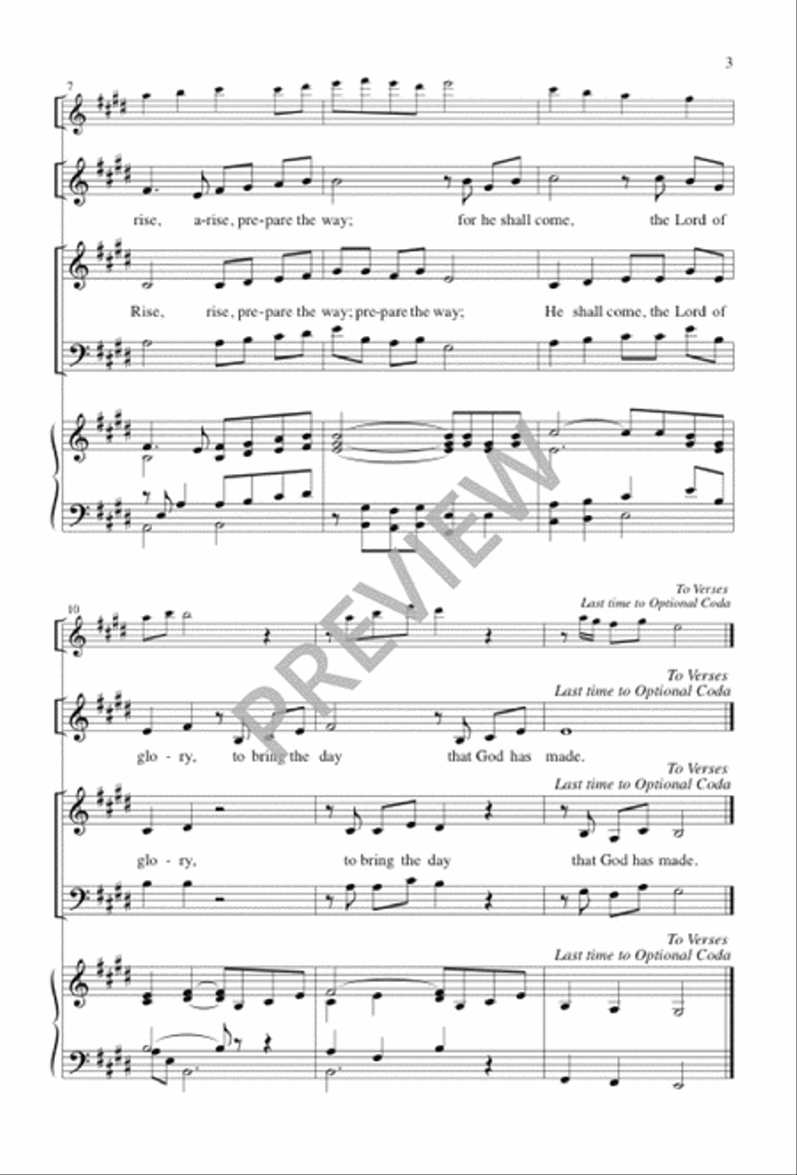 Awake, O Sleeper Awake, O Sleeper 3-Part scores gallery preview page 3