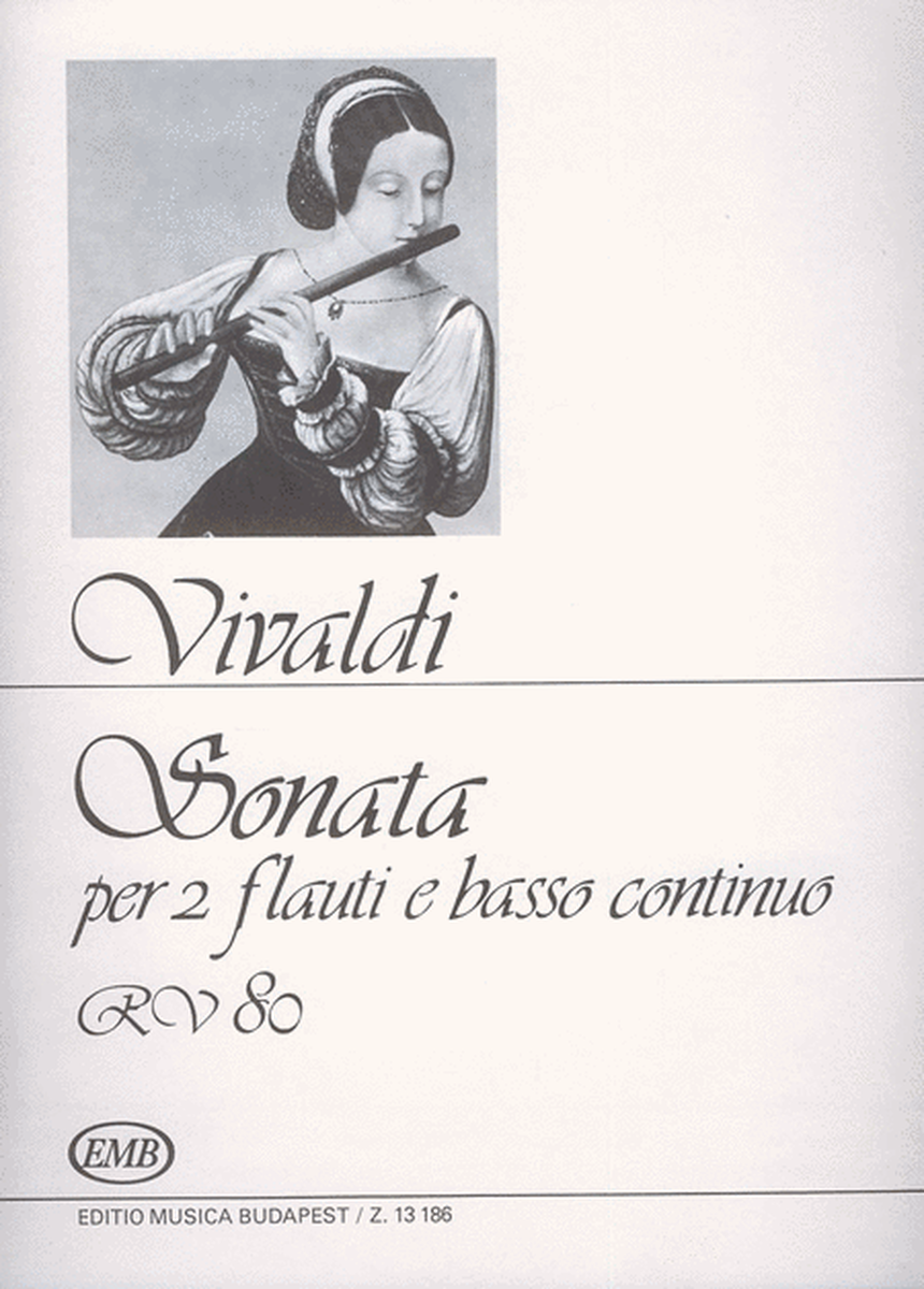 Sonata per due flauti e basso continuo RV 80 (F.