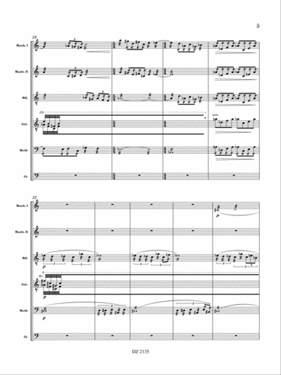 Spider Web Orchestra scores gallery preview page 5