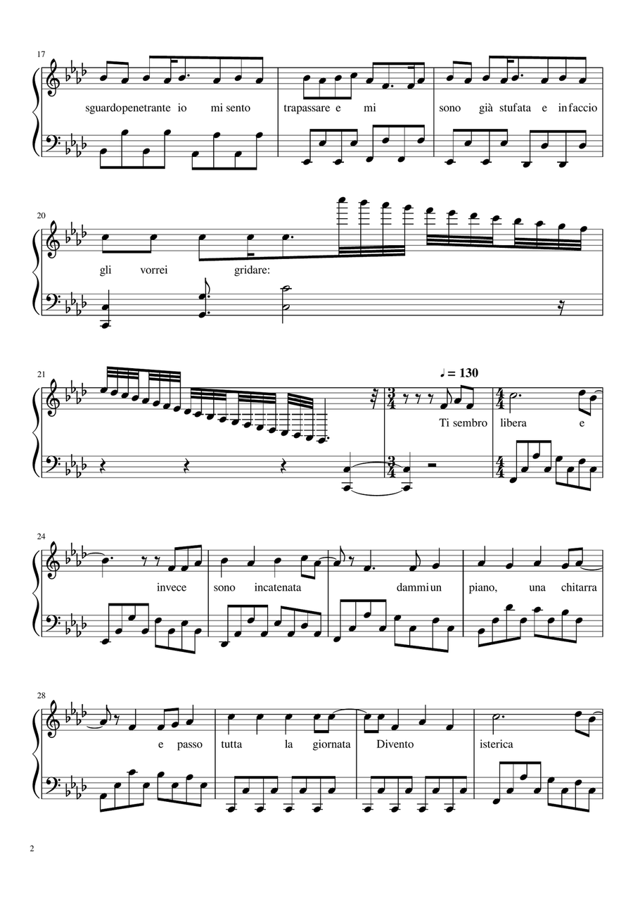 ADDICTION Piano Solo scores gallery preview page 2