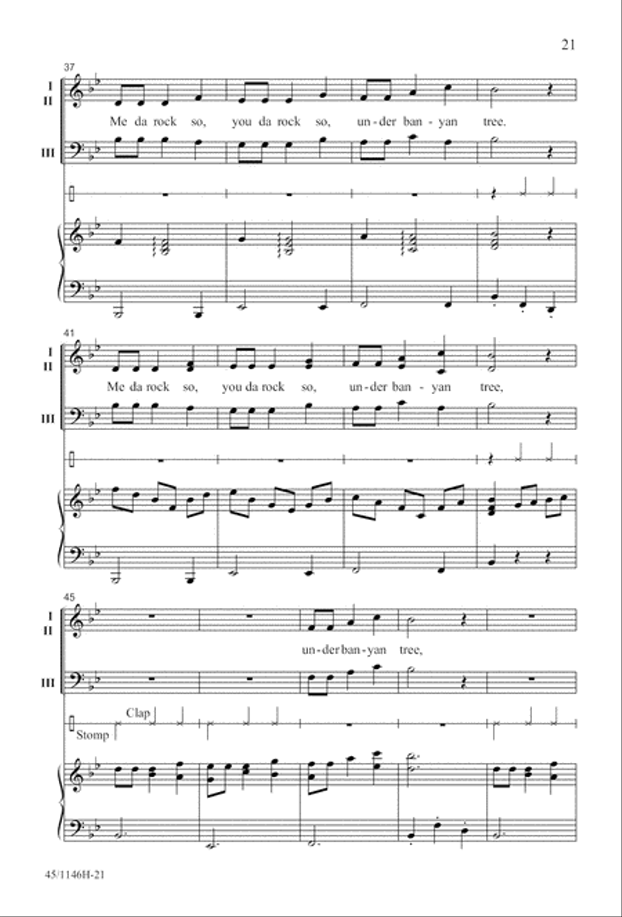 We Sing the World Around We Sing the World Around Choir scores gallery preview page 21