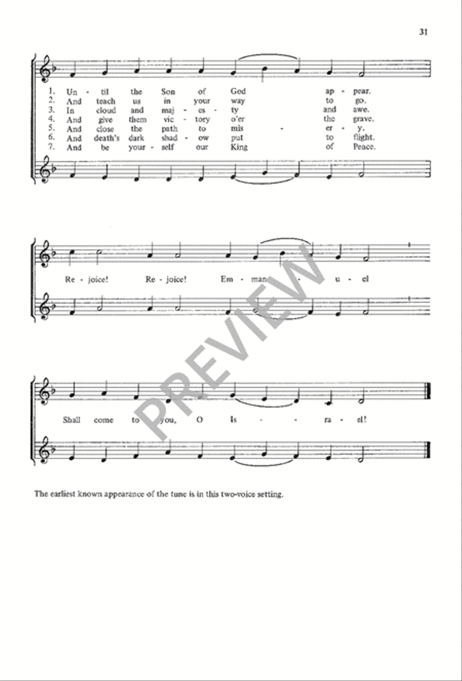 A Choir Book for Advent A Choir Book for Advent 4-Part scores gallery preview page 33
