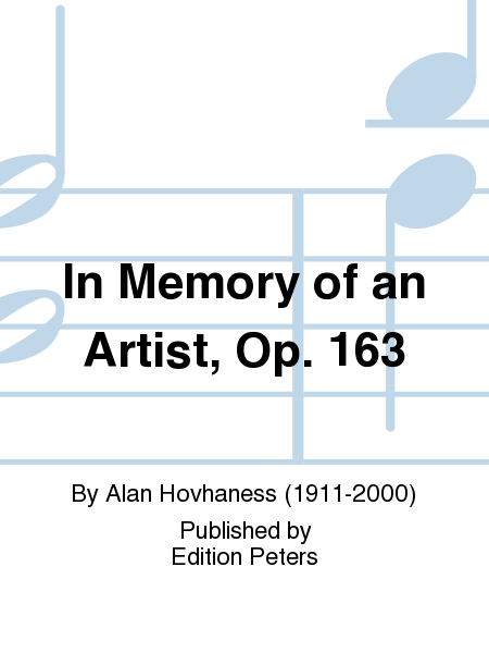 In Memory of an Artist Op. 163
