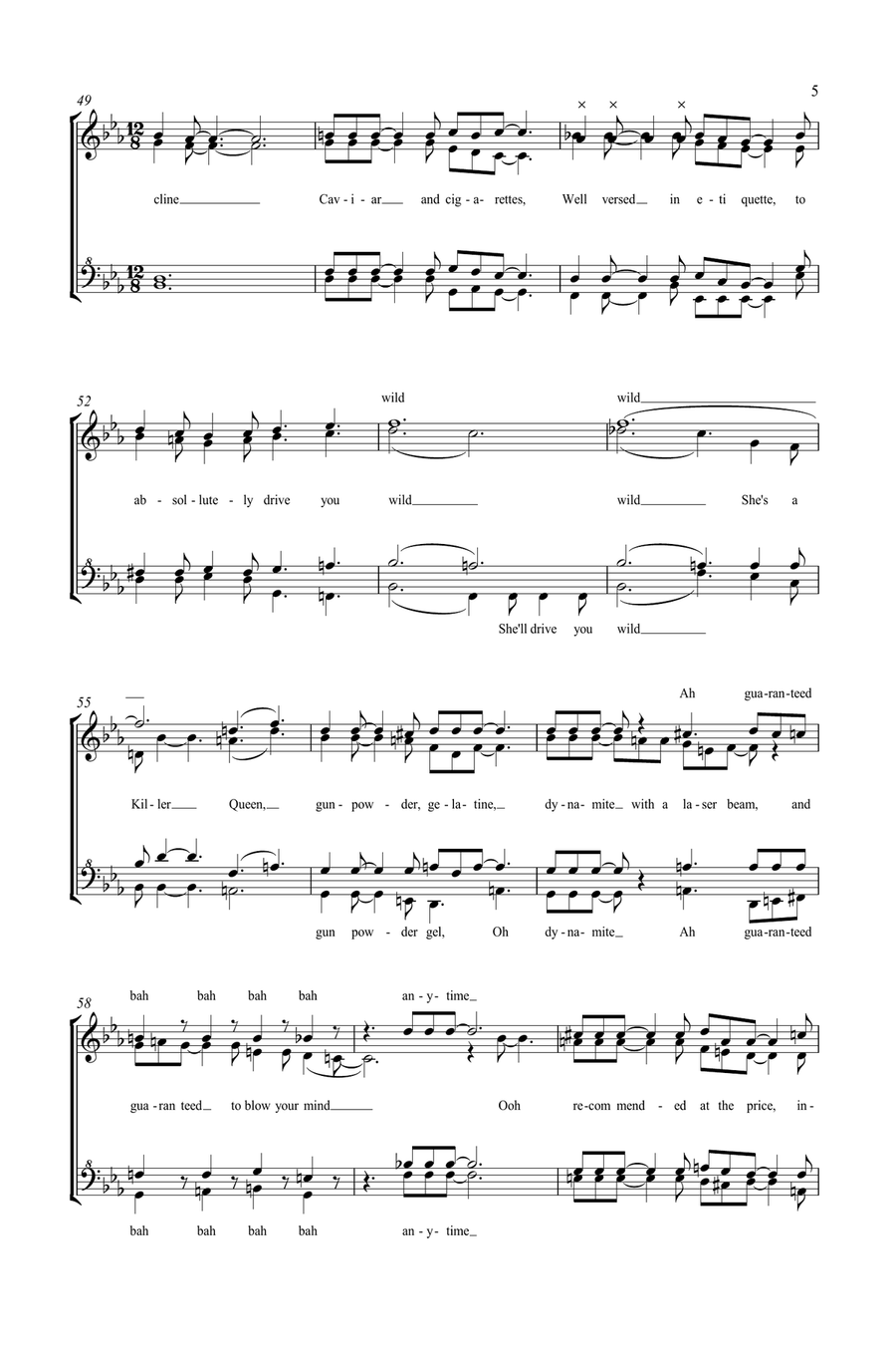 Medley: Play The Game with Killer Queen SSAA scores gallery preview page 5