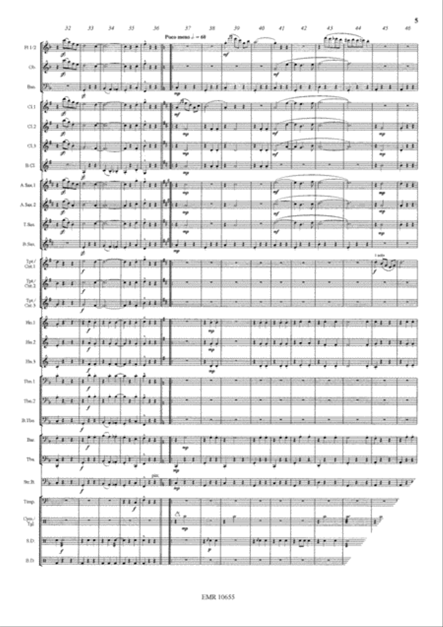 The Emperor's Monument The Emperor's Monument Concert Band scores gallery preview page 6