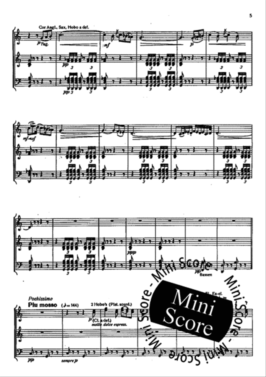 Capriccio Italien Capriccio Italien Concert Band scores gallery preview page 8