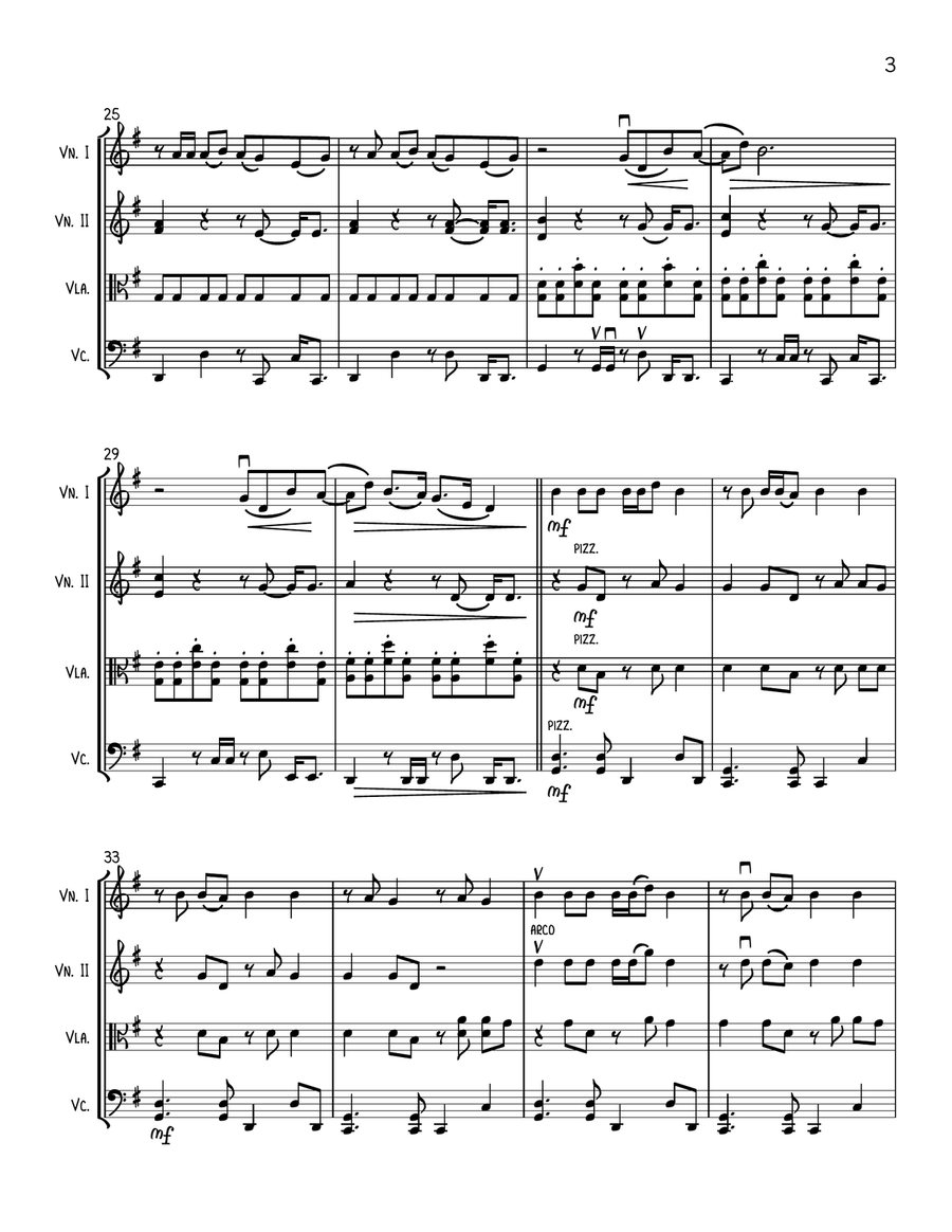 22 String Quartet scores gallery preview page 3