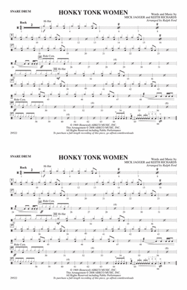 Honky Tonk Women: Snare Drum