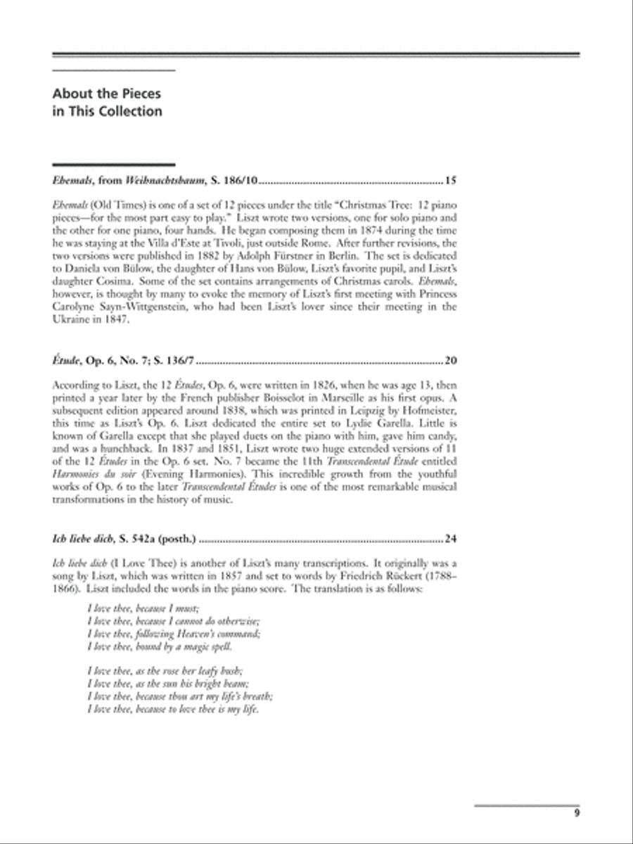21 Selected Piano Works Piano Solo scores gallery preview page 10