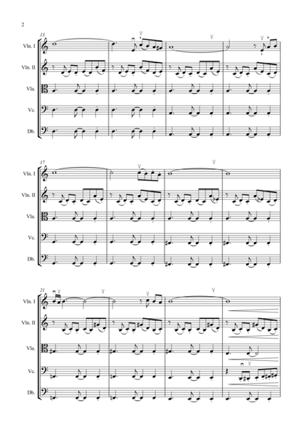 Libertango - Wedding version arranged for string quartet (optional part for Double Bass) image number null