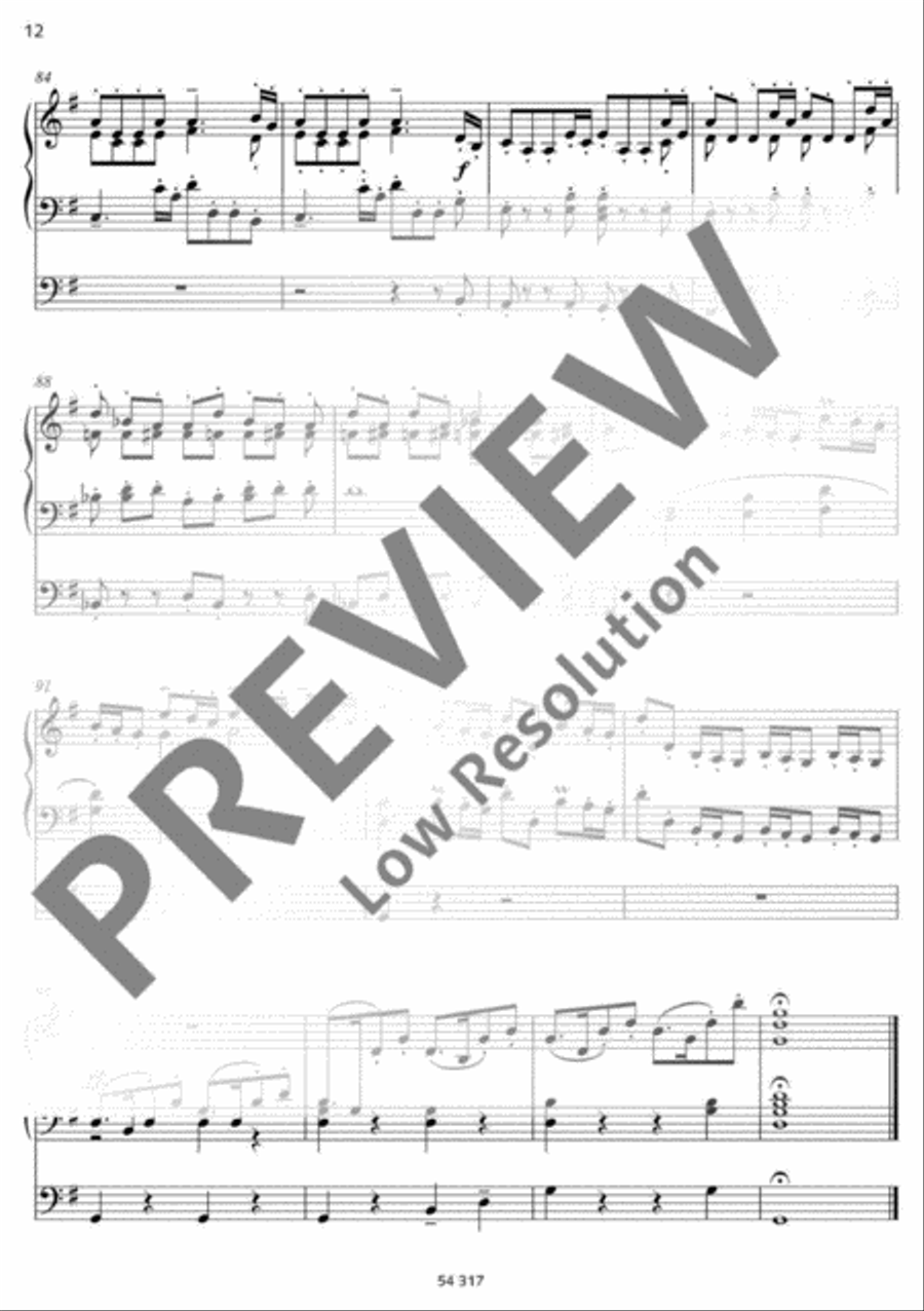An English Suite Organ scores gallery preview page 13