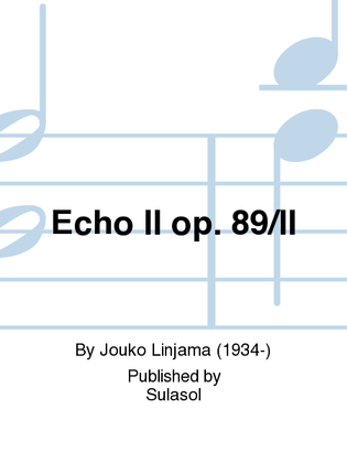 Echo II op. 89/II