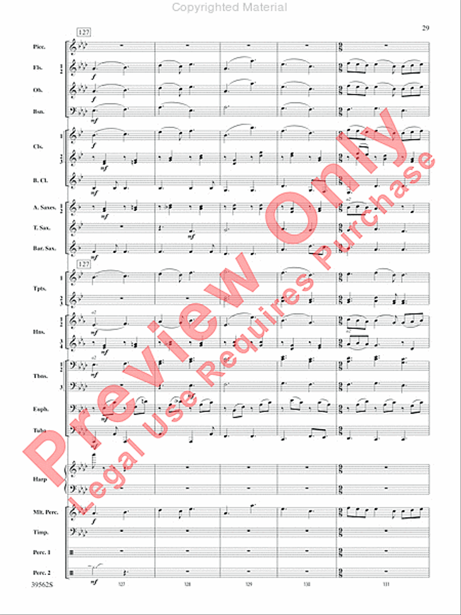 The Complete Harry Potter Concert Band scores gallery preview page 30