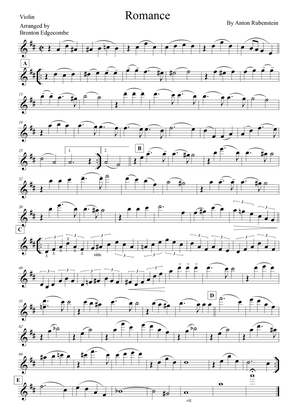 Romance in E flat Major, Op. 44. No. 1