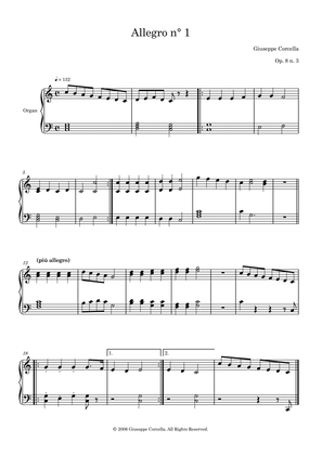 Allegro No. 1, Op. 8 No. 3