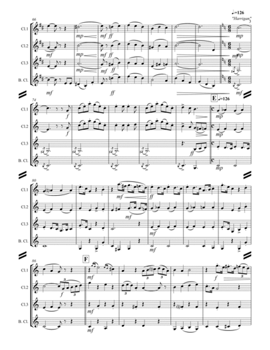 Broadway Medley (for Clarinet Quartet) image number null
