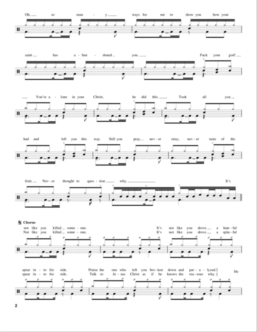 Judith Judith Drum Set scores gallery preview page 2