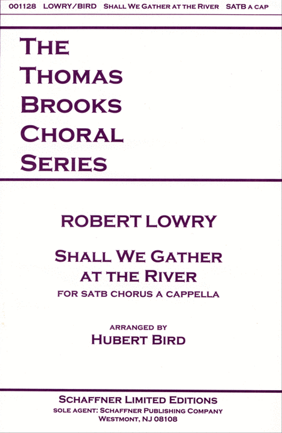 Shall We Gather At The River 4-Part scores gallery preview page 1
