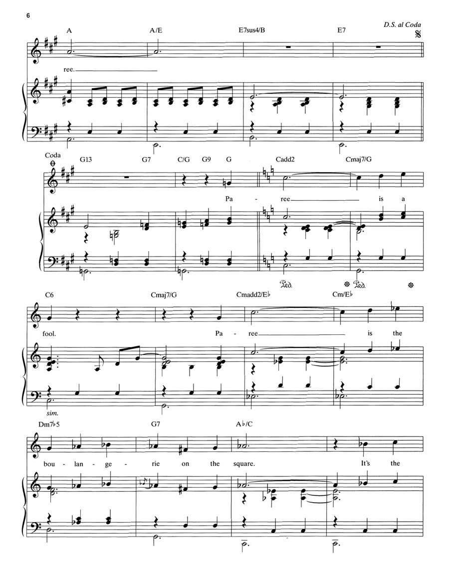 Melodie De Paris Melodie De Paris Voice scores gallery preview page 6