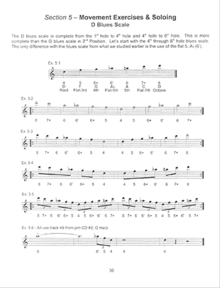 Exploring 3rd Position, Level 2 Harmonica scores gallery preview page 4