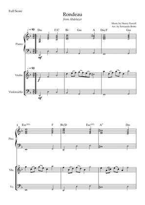 Rondeau (from Abdelazer) for Violin & Cello Duo and Piano Accompaniment with Chords