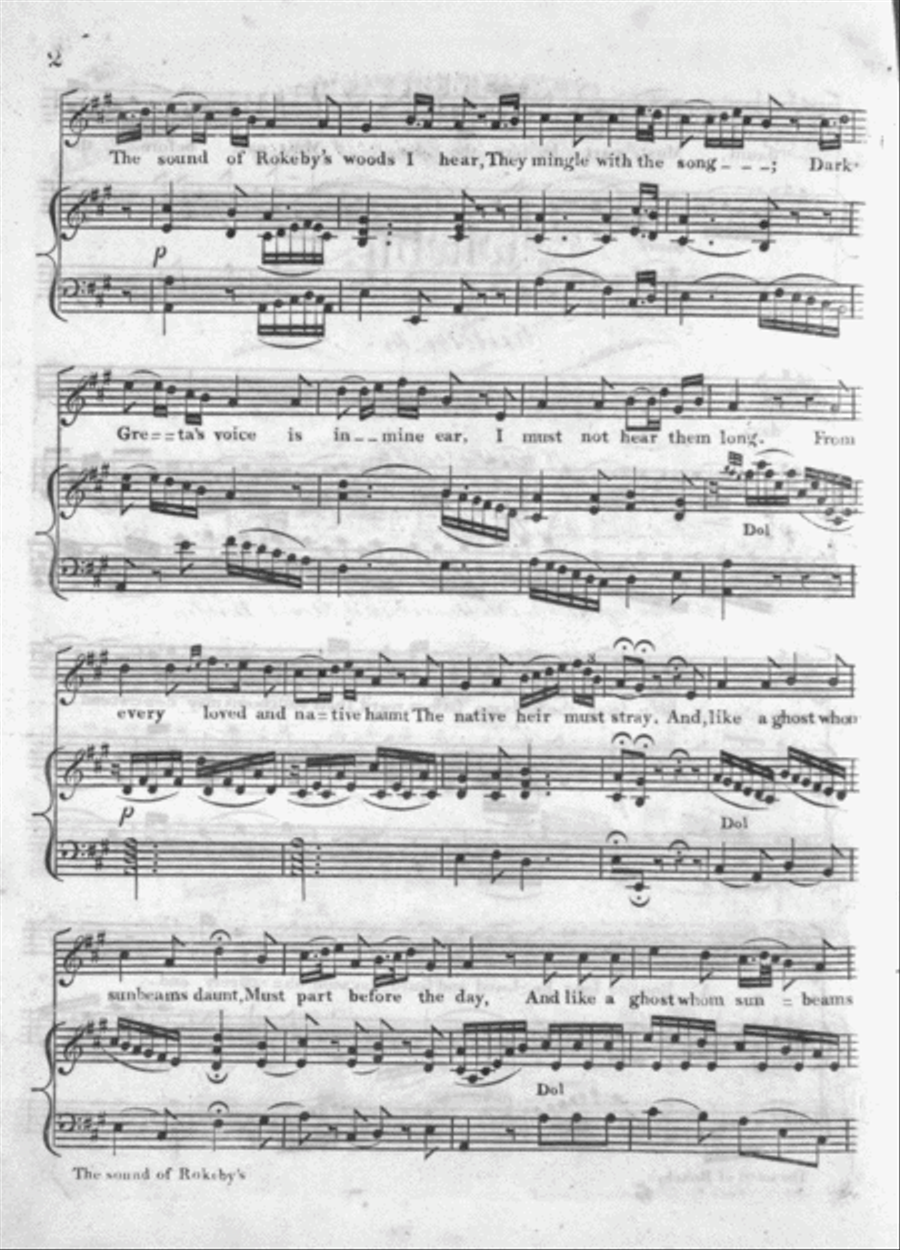 The Sound of Rokeby's Woods I Hear Voice scores gallery preview page 2