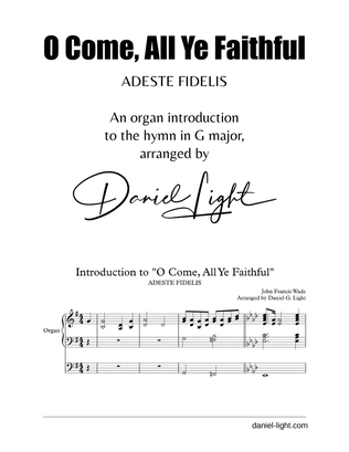 O Come, All Ye Faithful (Organ Introduction)