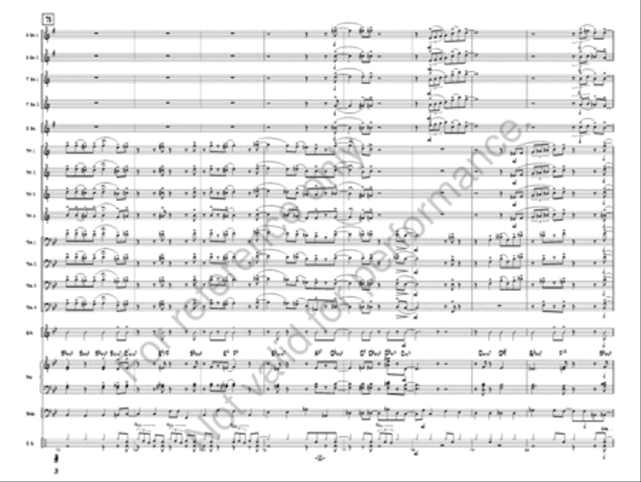 Finishing Brushes Jazz Ensemble scores gallery preview page 12