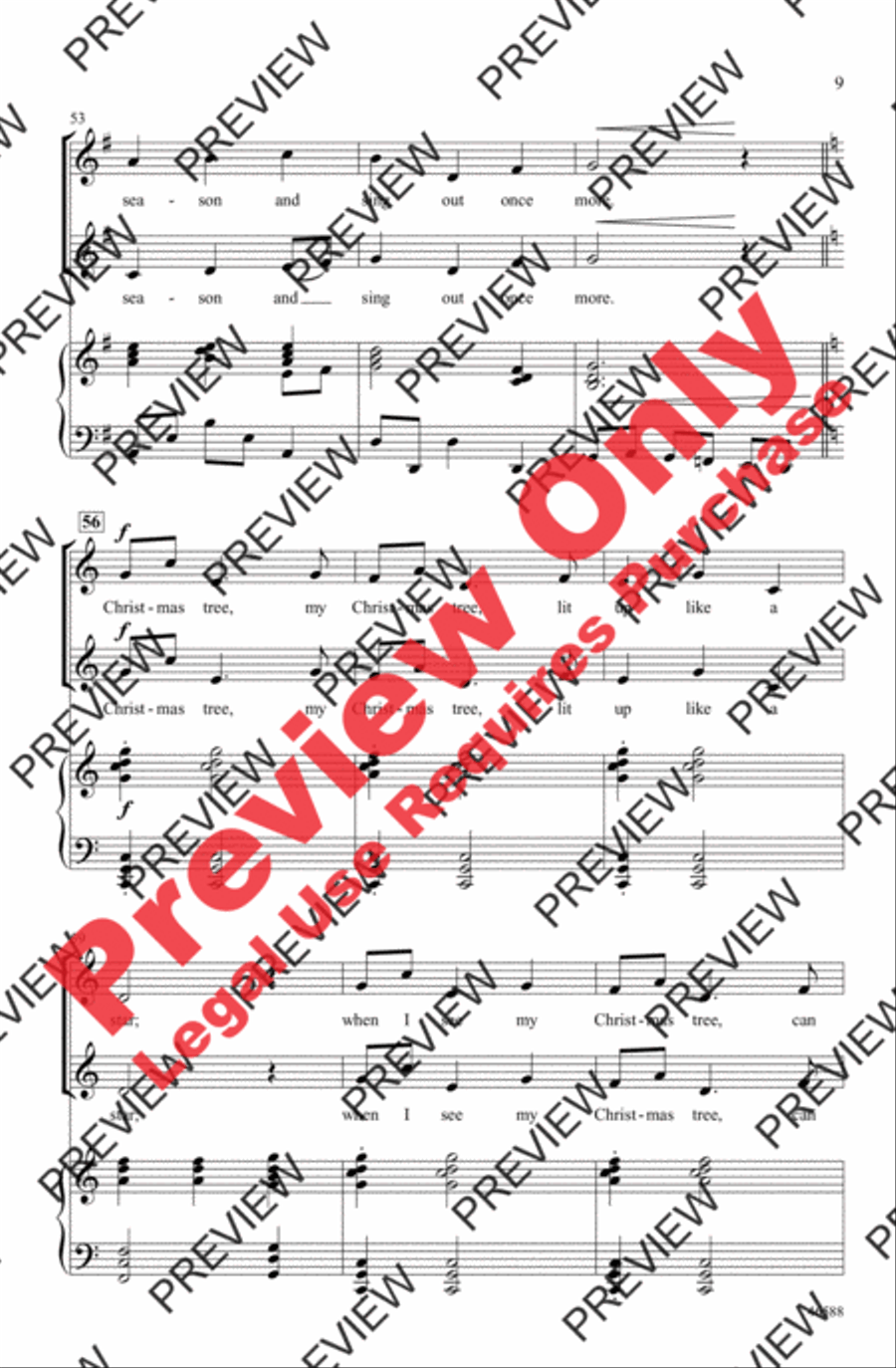 My Christmas Tree My Christmas Tree 2-Part scores gallery preview page 8