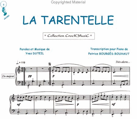 La tarentelle (Collection CrocK'MusiC) image number null