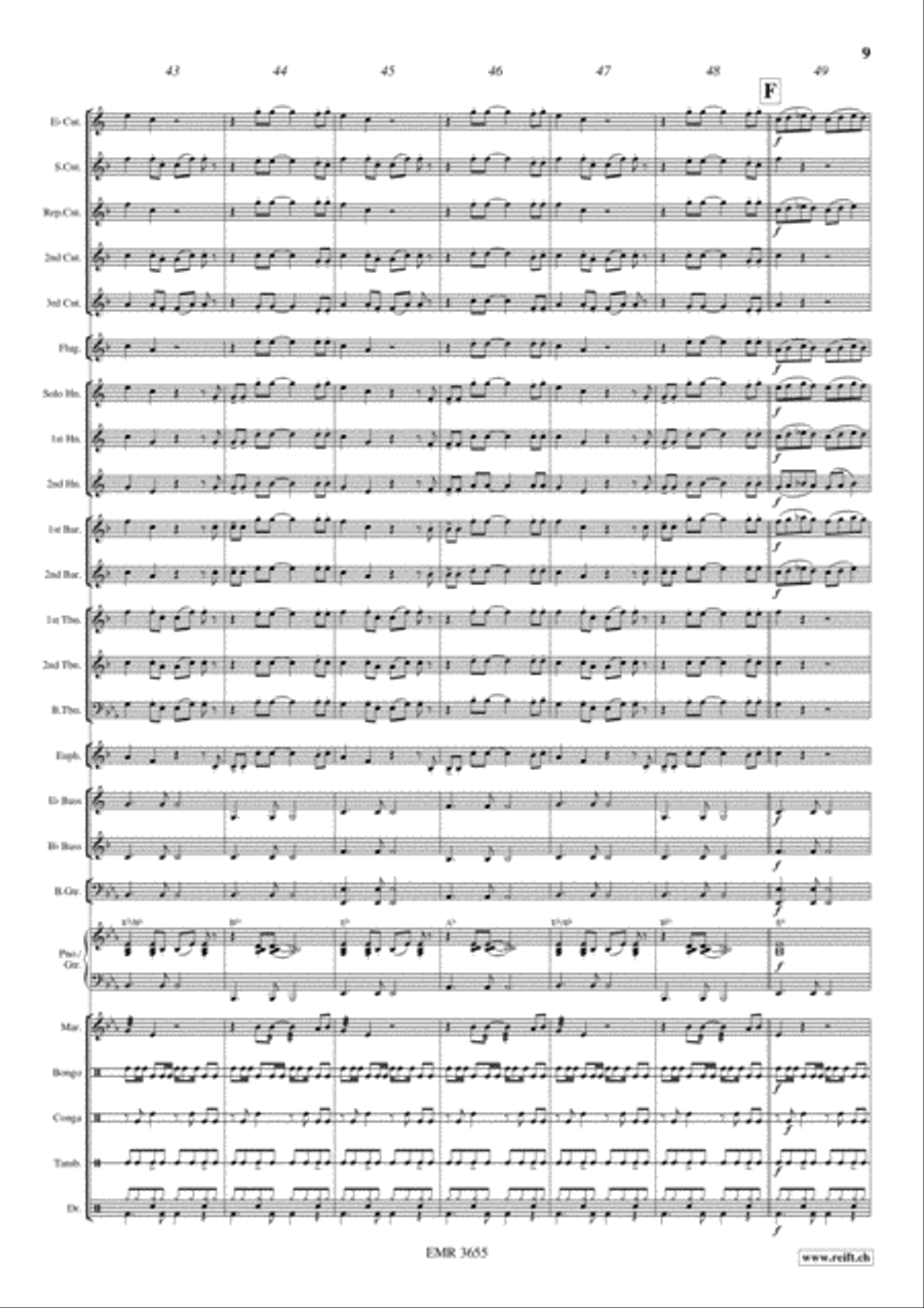 Pata Pata Brass Band scores gallery preview page 10