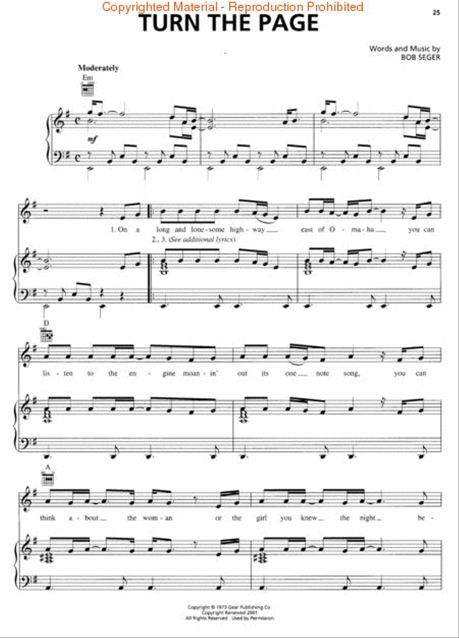 Greatest Hits Piano, Vocal, Guitar scores gallery preview page 2