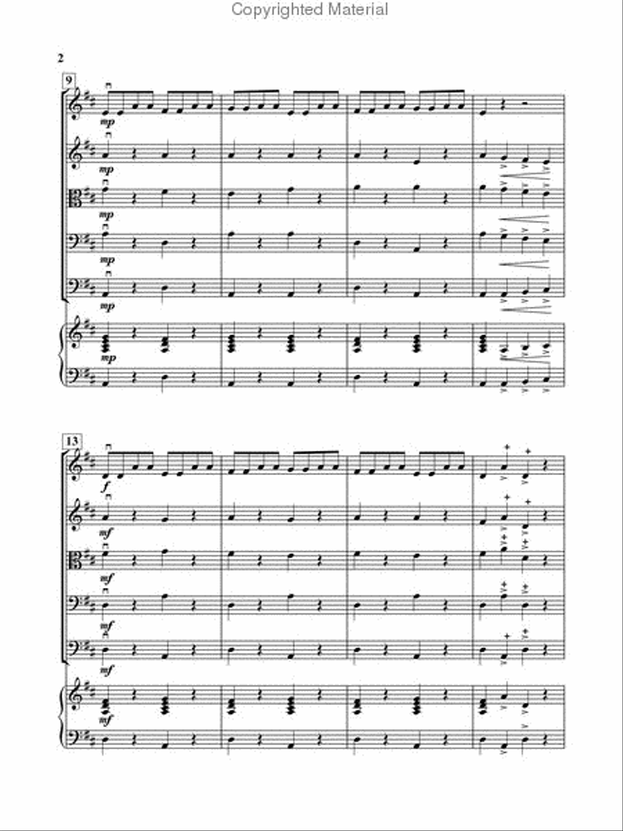Jumpin' Jelly Beans Jumpin' Jelly Beans String Orchestra scores gallery preview page 3