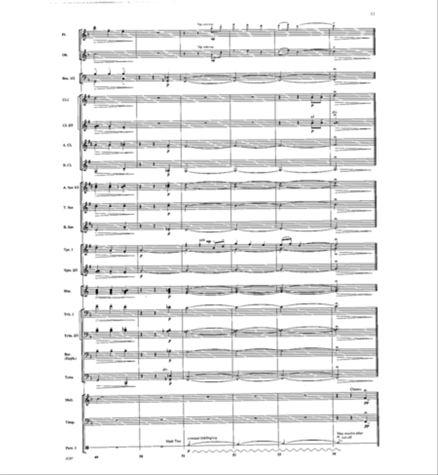 A Child's Lullaby Big Band scores gallery preview page 10