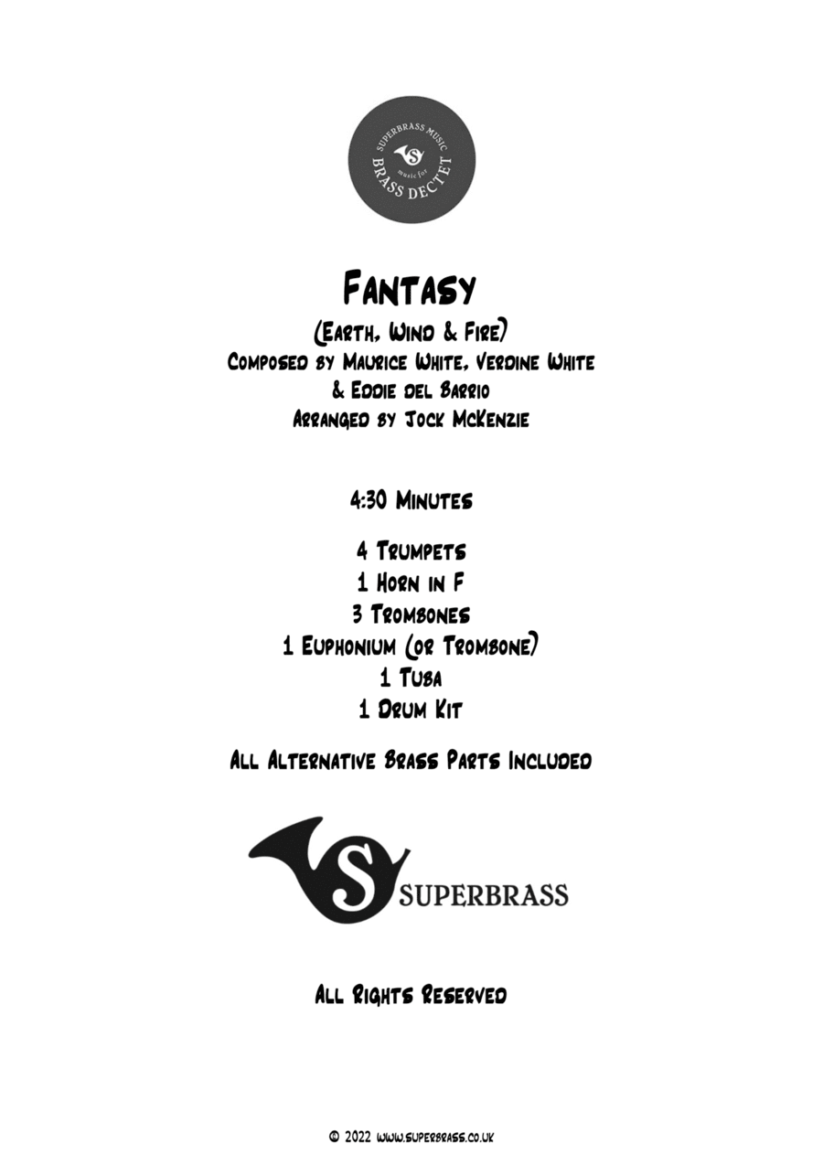 Fantasy Fantasy Horn scores gallery preview page 1