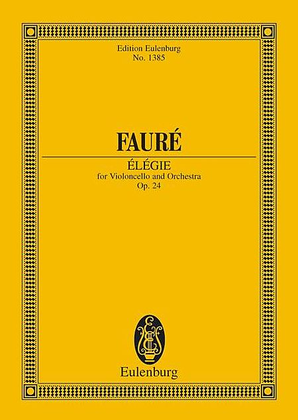 Book cover for Elegie, Op. 24