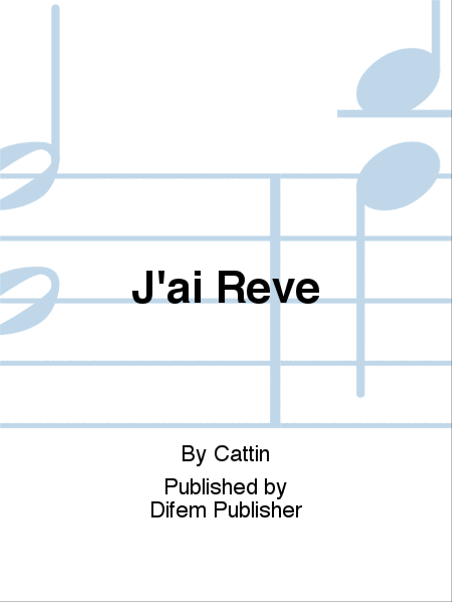 J'ai Rêvé Brass Band scores gallery preview page 1