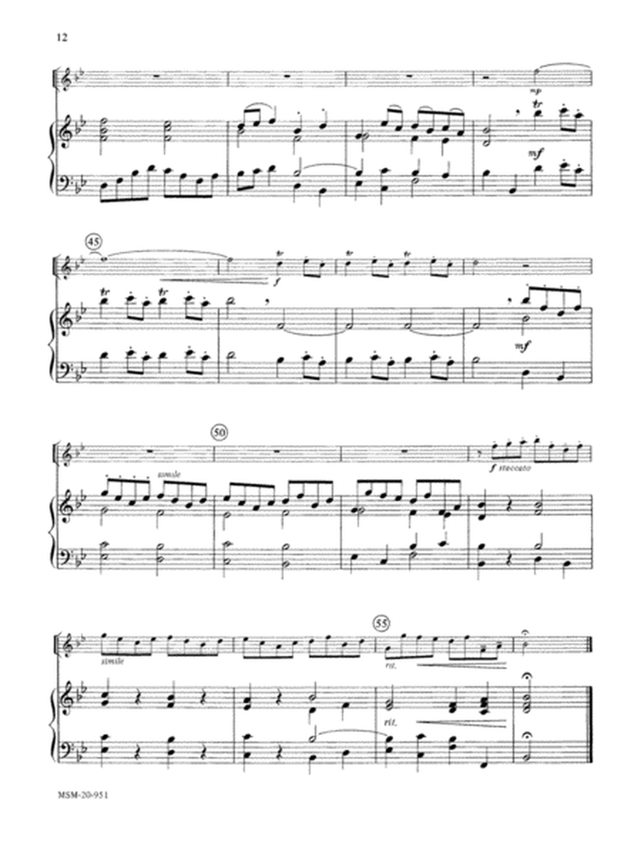 Gavotte (from Sonata V for Harpsichord) (Downloadable)