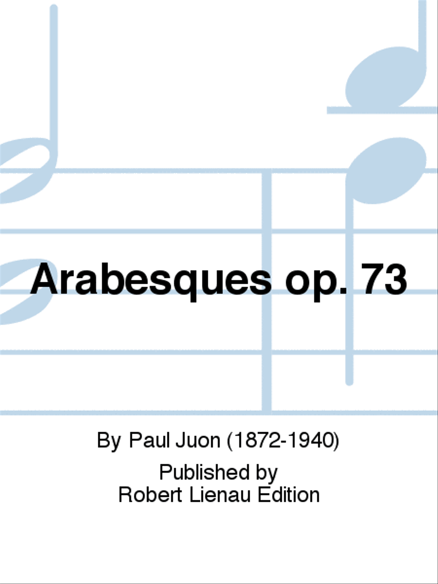 Arabesques Op. 73 Bassoon scores gallery preview page 1