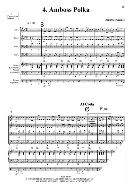 Brass Quartets Vol. 2 image number null